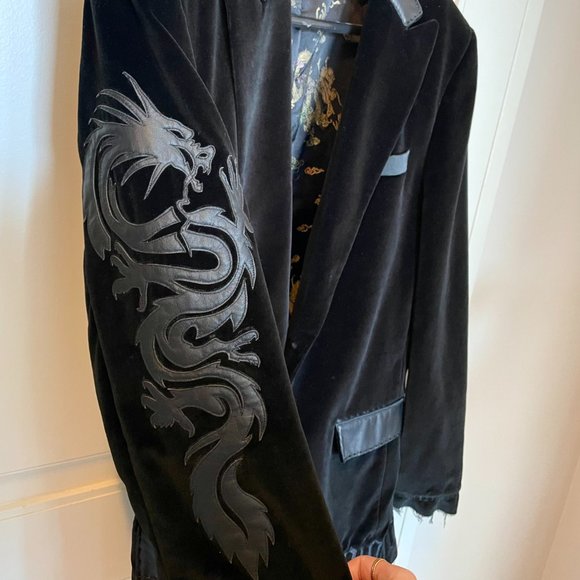 Rare Dragon Blazer, Jaded By Knight - Picture 3 of 6